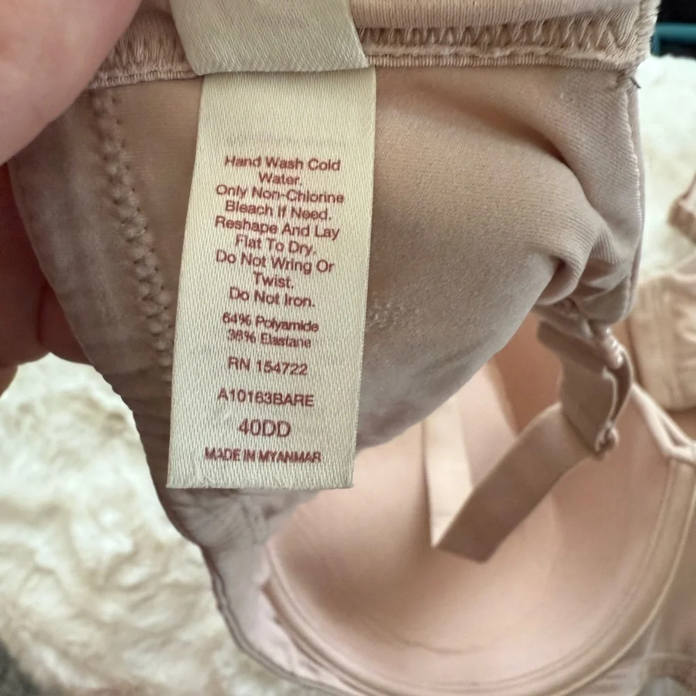 Bare Necessities Nude Bra, 40DD - Picture 5 of 5